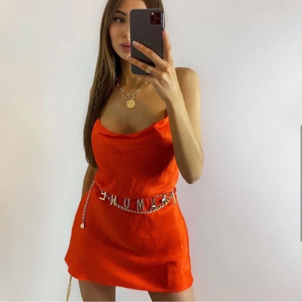 Zara Satin Dress